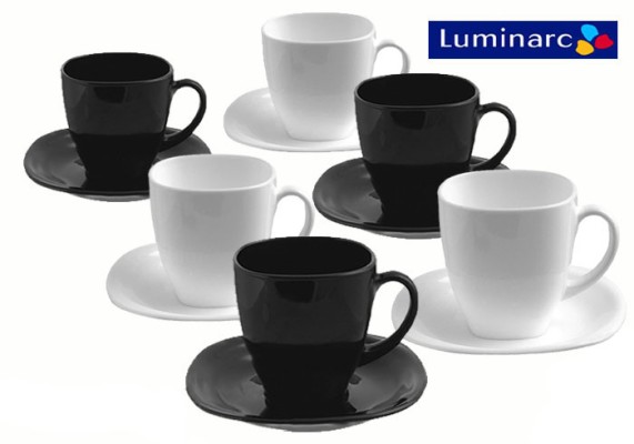 Luminarc Carine Black/White D2371